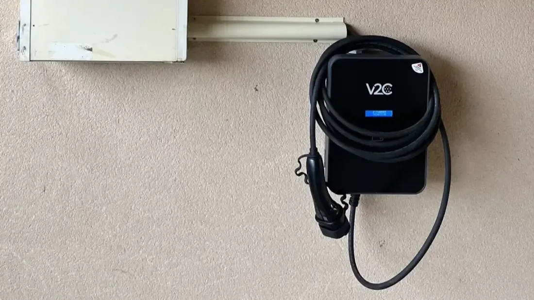 Borne de recharge IRVE à Nanterre