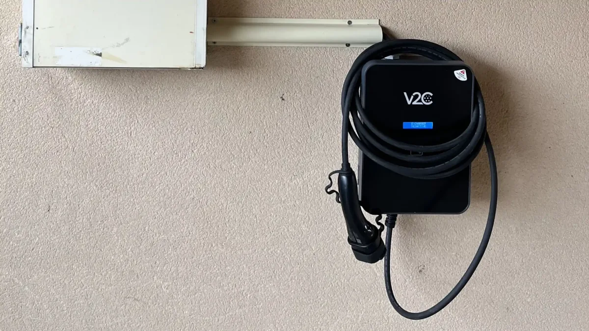 Borne de recharge IRVE à Nanterre